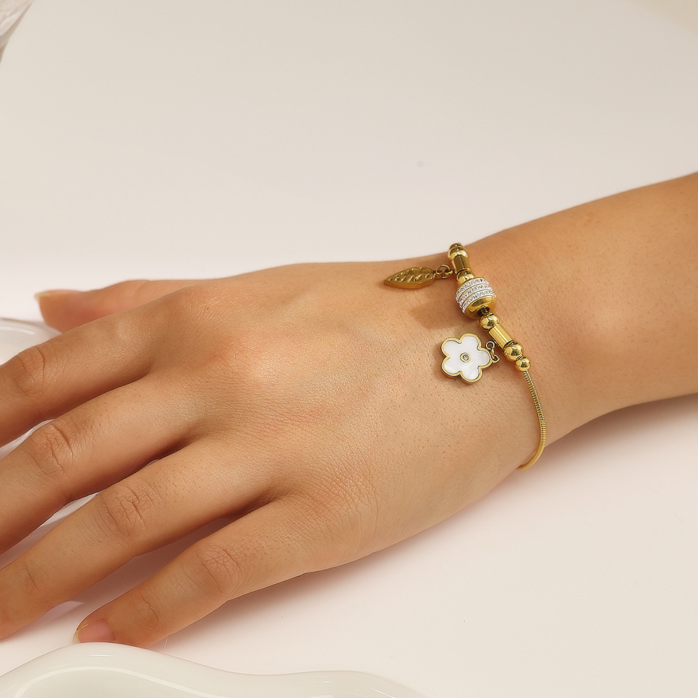 Flora Steel | Bracciale di Lusso in Titanio