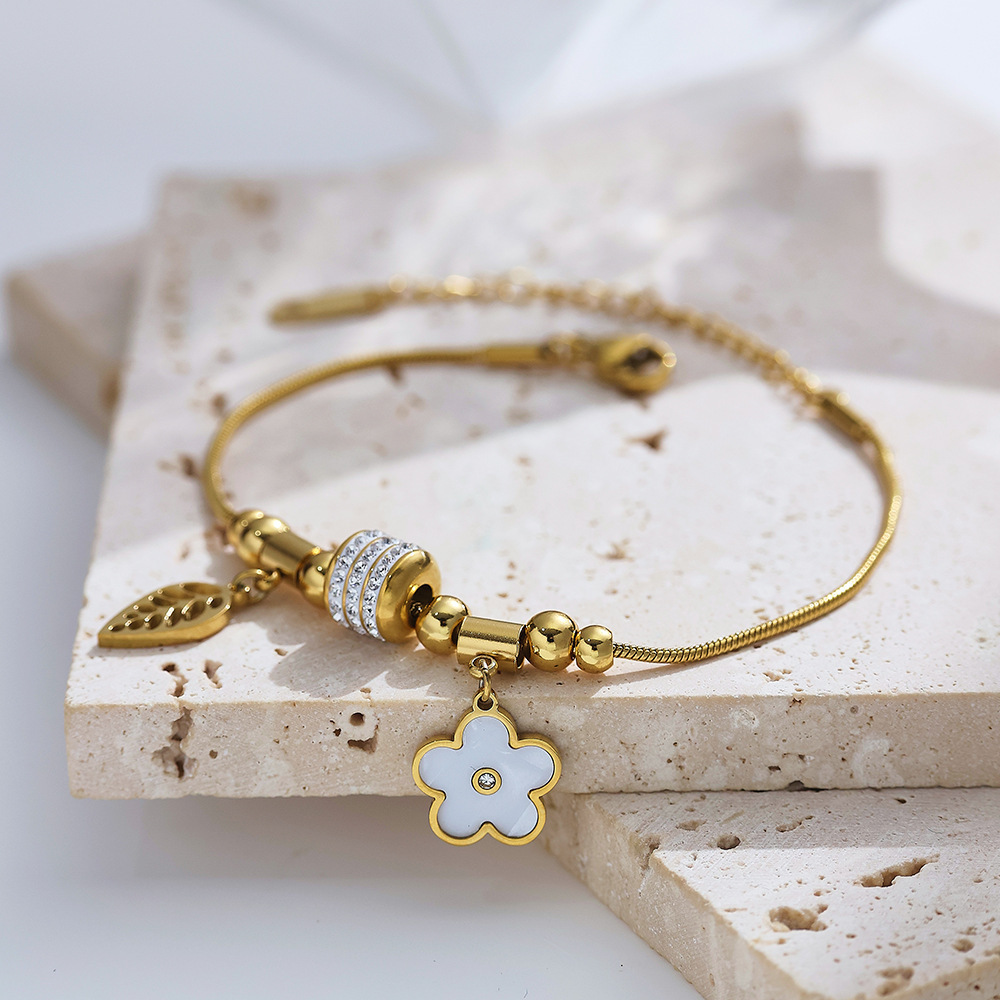 Flora Steel | Bracciale di Lusso in Titanio