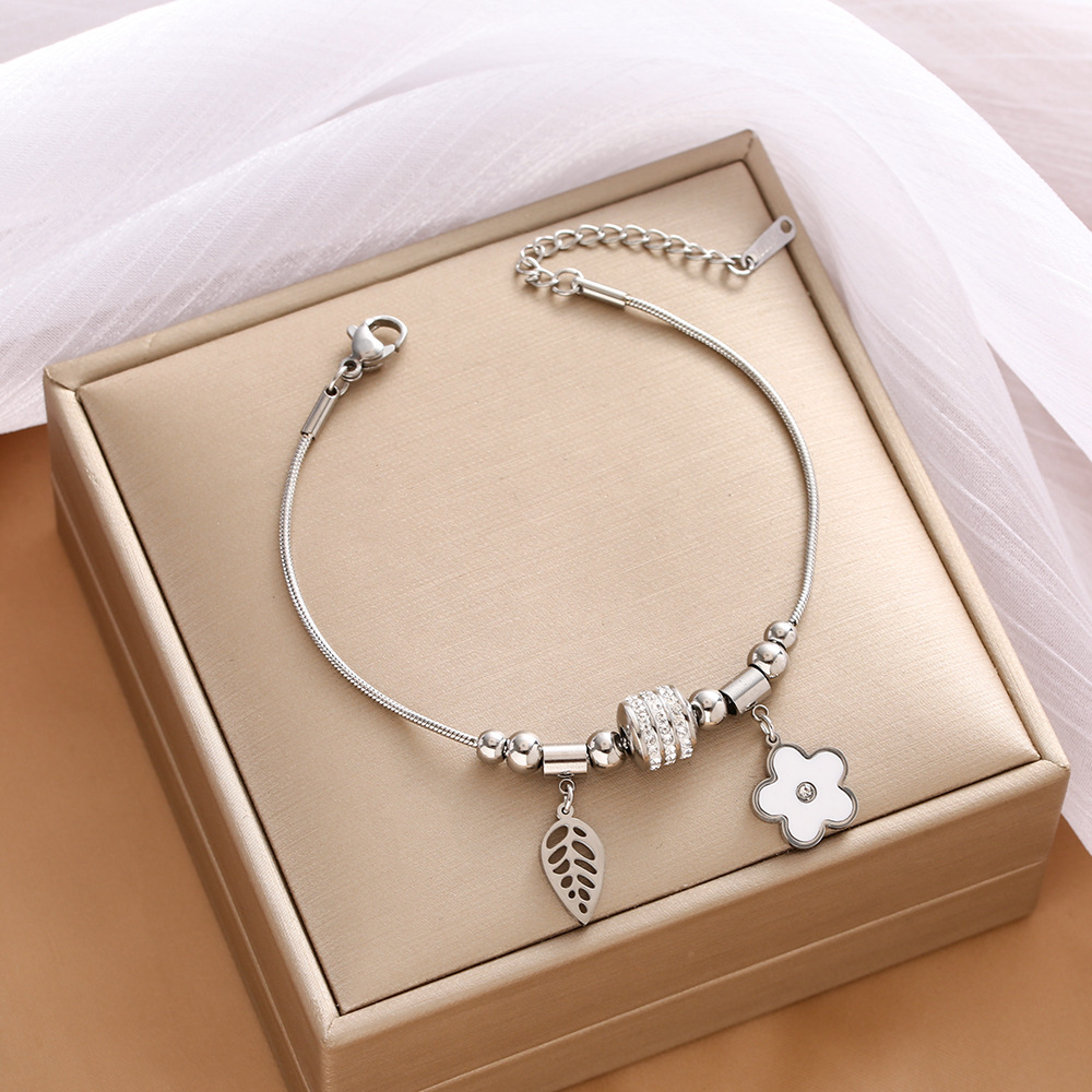Flora Steel | Bracciale di Lusso in Titanio