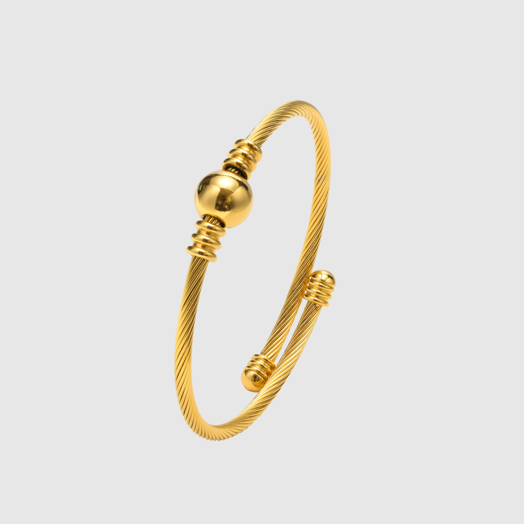 Stellar Charm | Bracciale regolabile in oro