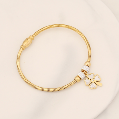 Magnetic Charm | Bracciale Elastico in Acciaio Inossidabile