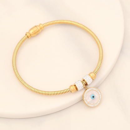 Magnetic Charm | Bracciale Elastico in Acciaio Inossidabile