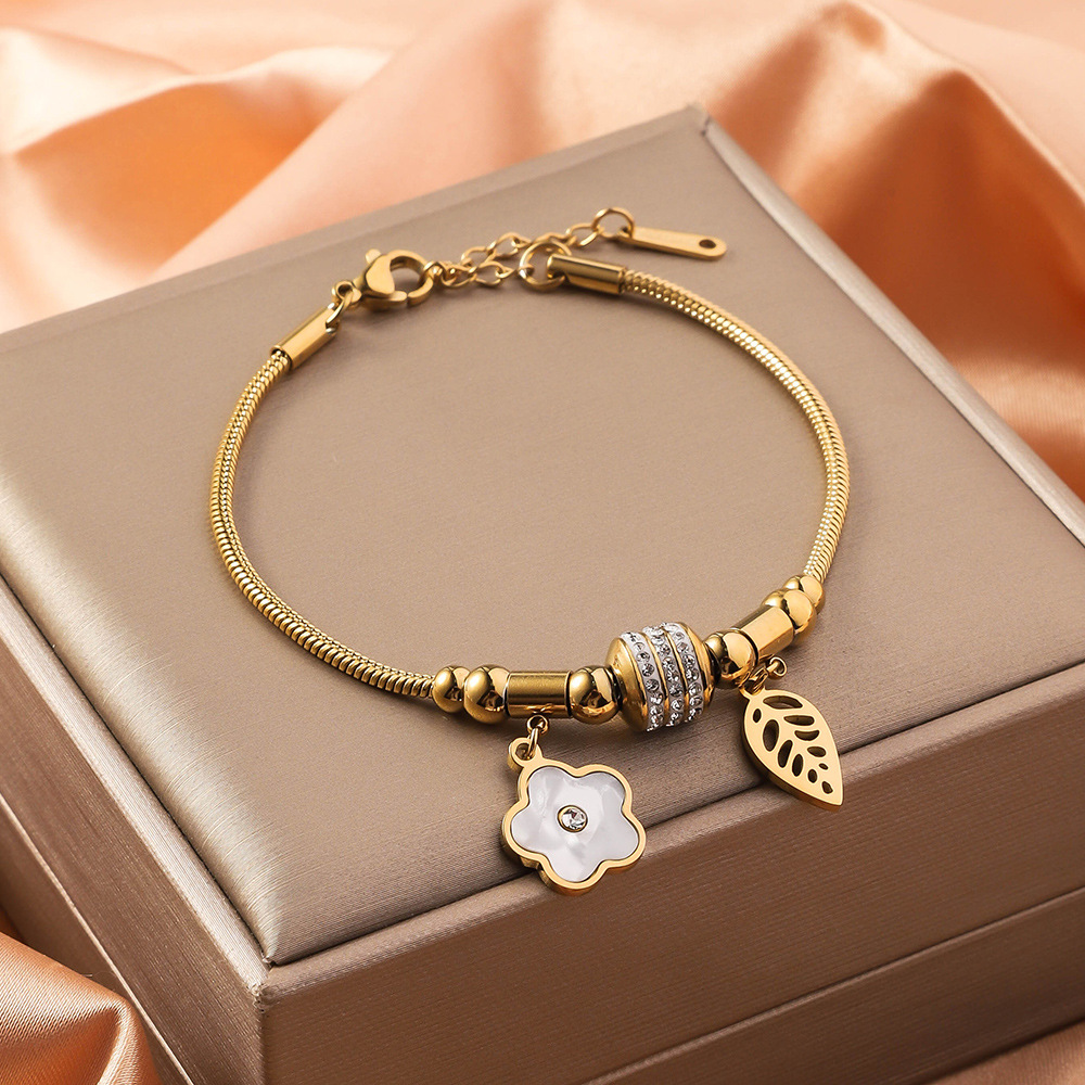 Flora Steel | Bracciale di Lusso in Titanio