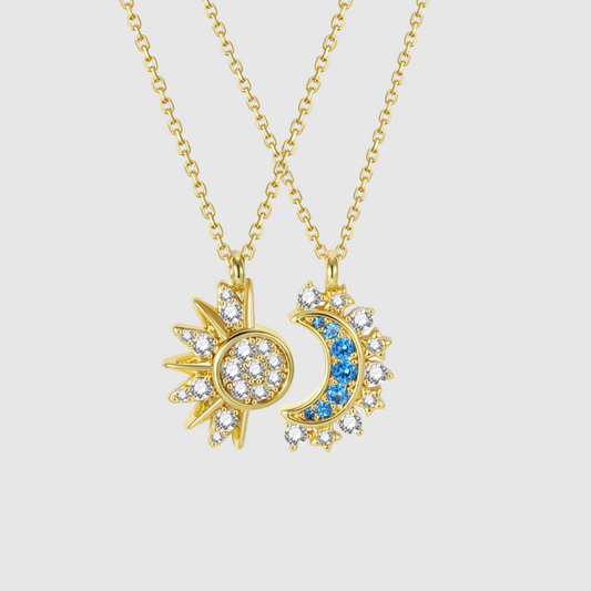 Celestial Duo | Collana Sole e Luna