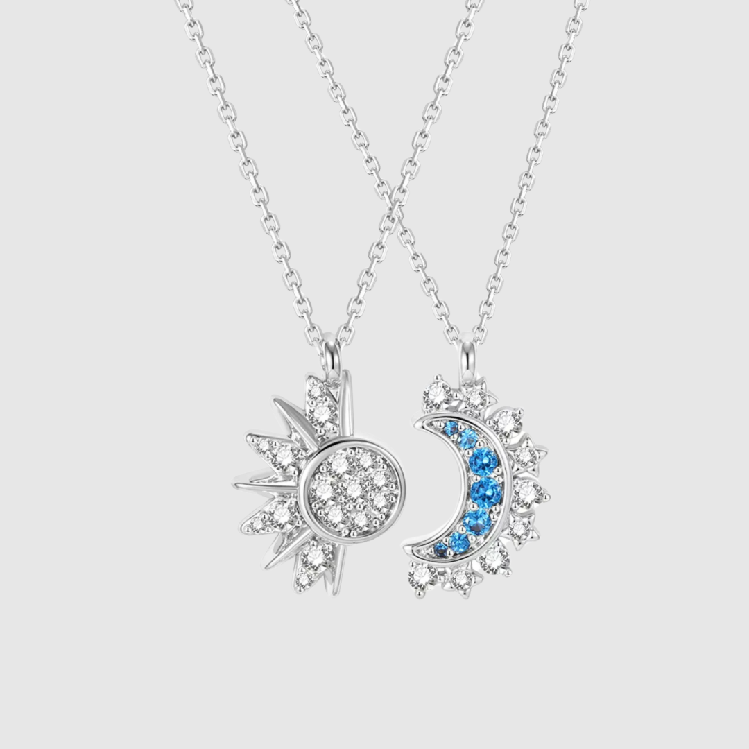 Celestial Duo | Collana Sole e Luna