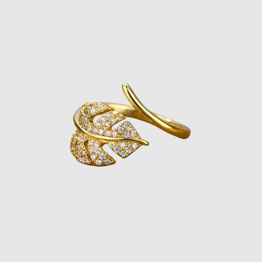 GoldenLeaf | Anello Regolabile