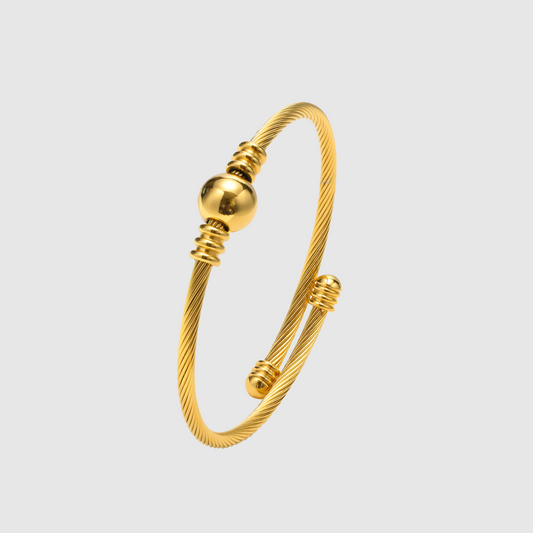 Stellar Charm | Bracciale regolabile in oro