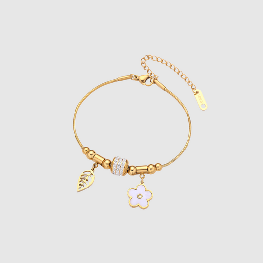 Flora Steel | Bracciale di Lusso in Titanio